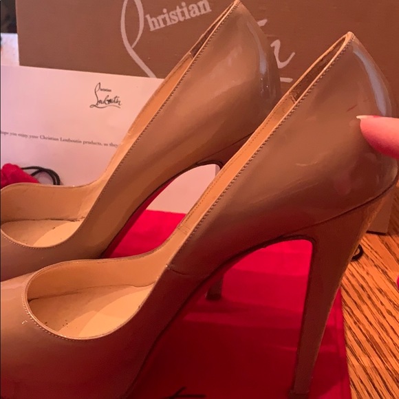 Very Prive 120 Patent Calf Louboutin - Picture 4 of 7